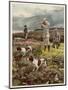 Shooting on the Moors-William Small-Mounted Art Print