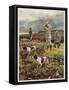 Shooting on the Moors-William Small-Framed Stretched Canvas