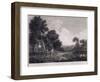 Shooting, Plate 2, Engraved by William Woollett (1735-85) 1770 (Fifth State Engraving and Etching)-George Stubbs-Framed Giclee Print