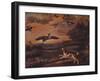 'Shooting Plover', late 17th century, (1922)-Francis Barlow-Framed Giclee Print