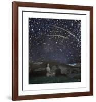 Shooting Stars-Franz von Stuck-Framed Premium Giclee Print