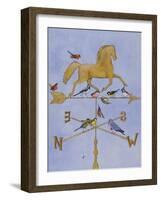 Shooting the Breeze-Rebecca Campbell-Framed Giclee Print