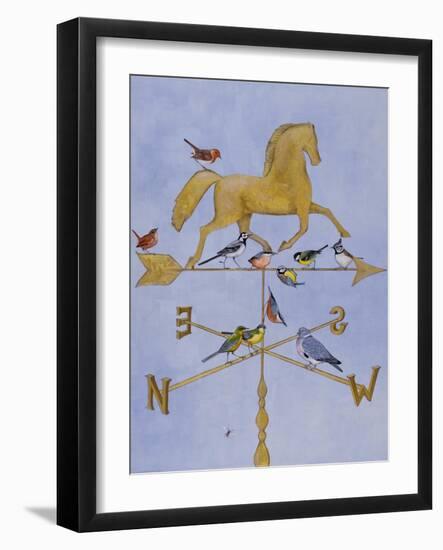 Shooting the Breeze-Rebecca Campbell-Framed Giclee Print