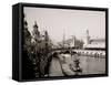 Shooting the Chutes, Luna Park, Coney Island, N.Y.-null-Framed Stretched Canvas