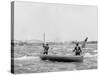 Shooting the Rapids, Sault Saint Marie, Mich.-null-Stretched Canvas