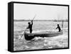 Shooting the Rapids, Sault Ste. Marie, Mich.-null-Framed Stretched Canvas