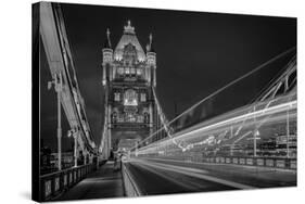 Shooting Through - B&W-Steve Docwra-Stretched Canvas