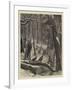 Shooting Turkeys in an American Forest-Arthur Boyd Houghton-Framed Giclee Print