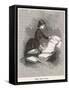 Shop Assistant 1883-WS Stacey-Framed Stretched Canvas