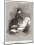 Shop Assistant 1883-WS Stacey-Mounted Art Print