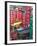 Shop Banners Along the Street, Zhenyuan, Guizhou, China-Keren Su-Framed Photographic Print