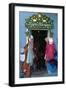 Shop Doorway, Fiskardo, Kefalonia, Greece-Peter Thompson-Framed Photographic Print