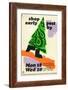 Shop Early Post by Mon 18th Parcels Packets, Wed 20th Cards Letters-Hans Unger-Framed Art Print