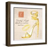 Shop Forever Shoe-Barbara Lindner-Framed Art Print