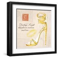 Shop Forever Shoe-Barbara Lindner-Framed Art Print