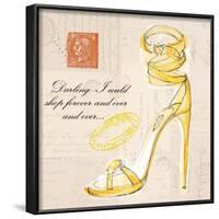 Shop Forever Shoe-Barbara Lindner-Framed Art Print