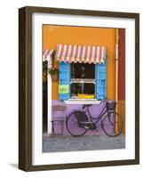 Shop Front, Burano, Venice, Italy-Doug Pearson-Framed Photographic Print