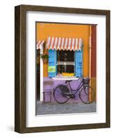 Shop Front, Burano, Venice, Italy-Doug Pearson-Framed Photographic Print