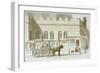 Shop Fronts by St Dunstan-In-The-West, Fleet Street, City of London, 1820-James Findlay-Framed Giclee Print