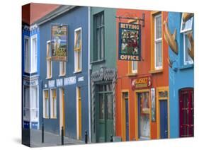 Shop Fronts, Dingle, Co. Kerry, Ireland-Doug Pearson-Stretched Canvas