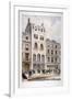 Shop Fronts on New Bond Street, Westminster, London, C1860-Robert Dudley-Framed Giclee Print