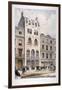 Shop Fronts on New Bond Street, Westminster, London, C1860-Robert Dudley-Framed Giclee Print