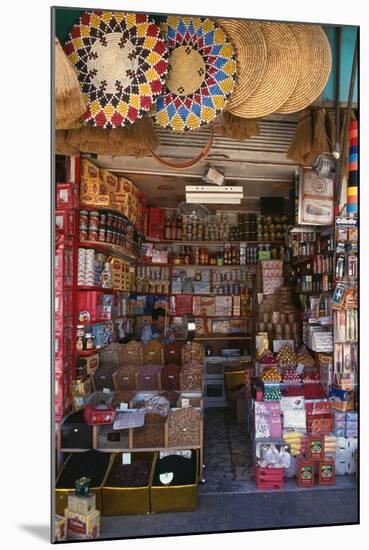 Shop in a Souk-null-Mounted Photographic Print