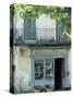 Shop in Sault, Provence, France-Peter Adams-Stretched Canvas