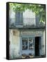 Shop in Sault, Provence, France-Peter Adams-Framed Stretched Canvas