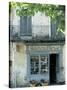 Shop in Sault, Provence, France-Peter Adams-Stretched Canvas