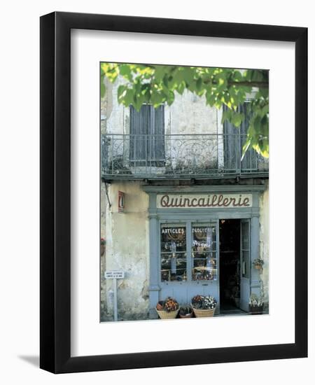 Shop in Sault, Provence, France-Peter Adams-Framed Photographic Print