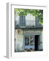 Shop in Sault, Provence, France-Peter Adams-Framed Photographic Print