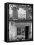 Shop in Sault, Provence, France-Peter Adams-Framed Stretched Canvas