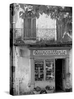 Shop in Sault, Provence, France-Peter Adams-Stretched Canvas