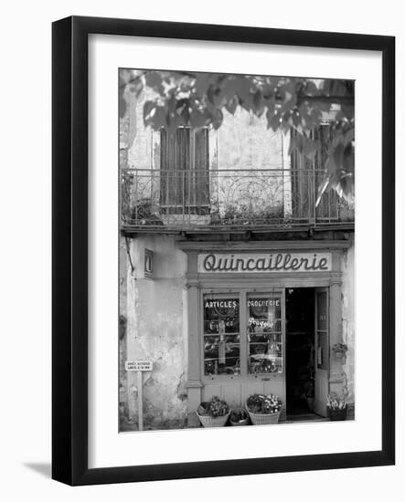 Shop in Sault, Provence, France-Peter Adams-Framed Photographic Print