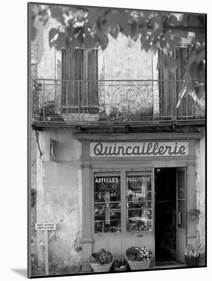 Shop in Sault, Provence, France-Peter Adams-Mounted Photographic Print