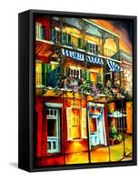 Shop On Royal Street-Diane Millsap-Framed Stretched Canvas