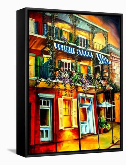 Shop On Royal Street-Diane Millsap-Framed Stretched Canvas