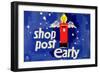 Shop Post Early-Hans Unger-Framed Art Print