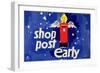 Shop Post Early-Hans Unger-Framed Art Print