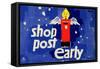 Shop Post Early-Hans Unger-Framed Stretched Canvas