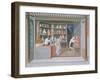 Shop Scene-null-Framed Giclee Print