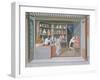 Shop Scene-null-Framed Giclee Print