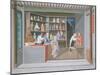 Shop Scene-null-Mounted Giclee Print