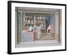 Shop Scene-null-Framed Giclee Print