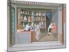 Shop Scene-null-Mounted Giclee Print