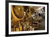 Shop Selling Traditional Metal Lamps and Trays in the Souks-Martin Child-Framed Photographic Print