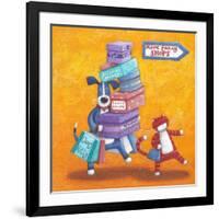 Shop Till He Drops-Peter Adderley-Framed Art Print