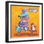 Shop Till He Drops-Peter Adderley-Framed Art Print