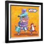 Shop Till He Drops-Peter Adderley-Framed Art Print